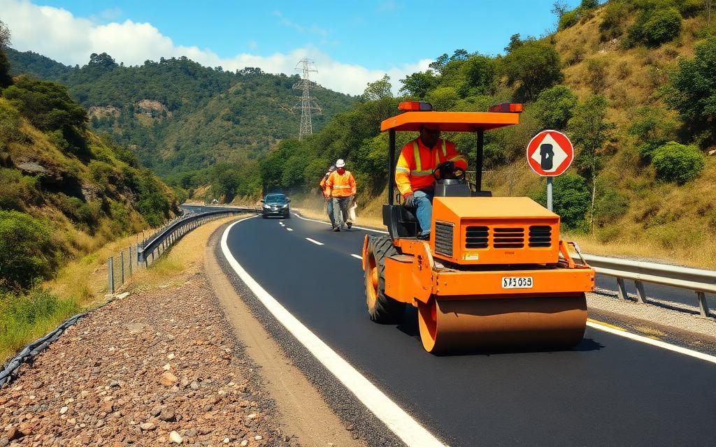 Obras avançam na BR-381 com foco na conservação e na preparação do pavimento